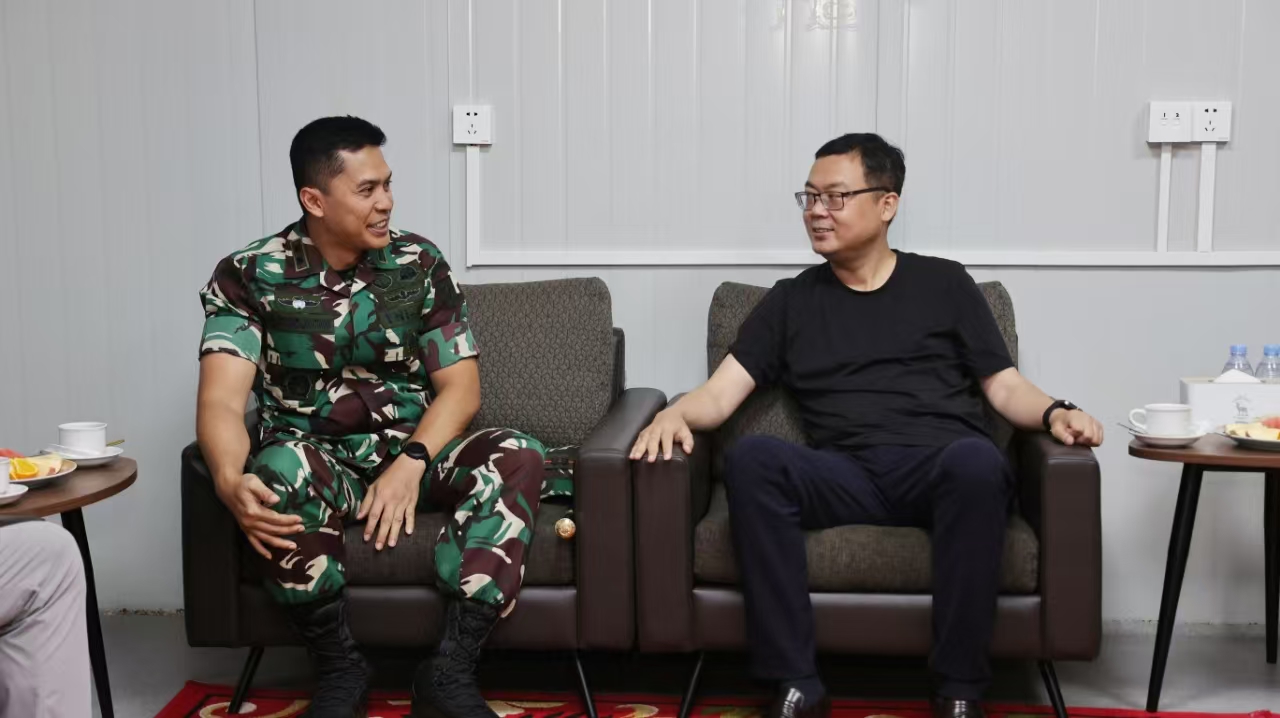 Komandan Kodim Kabupaten Morowali Kunjungi Kawasan Industri Huabao